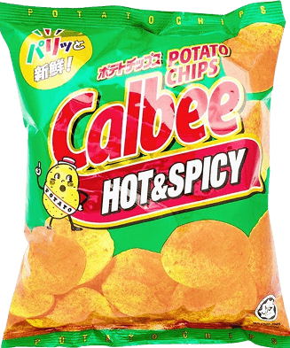 Calbee Potato Chips Hot & Spicy 190g